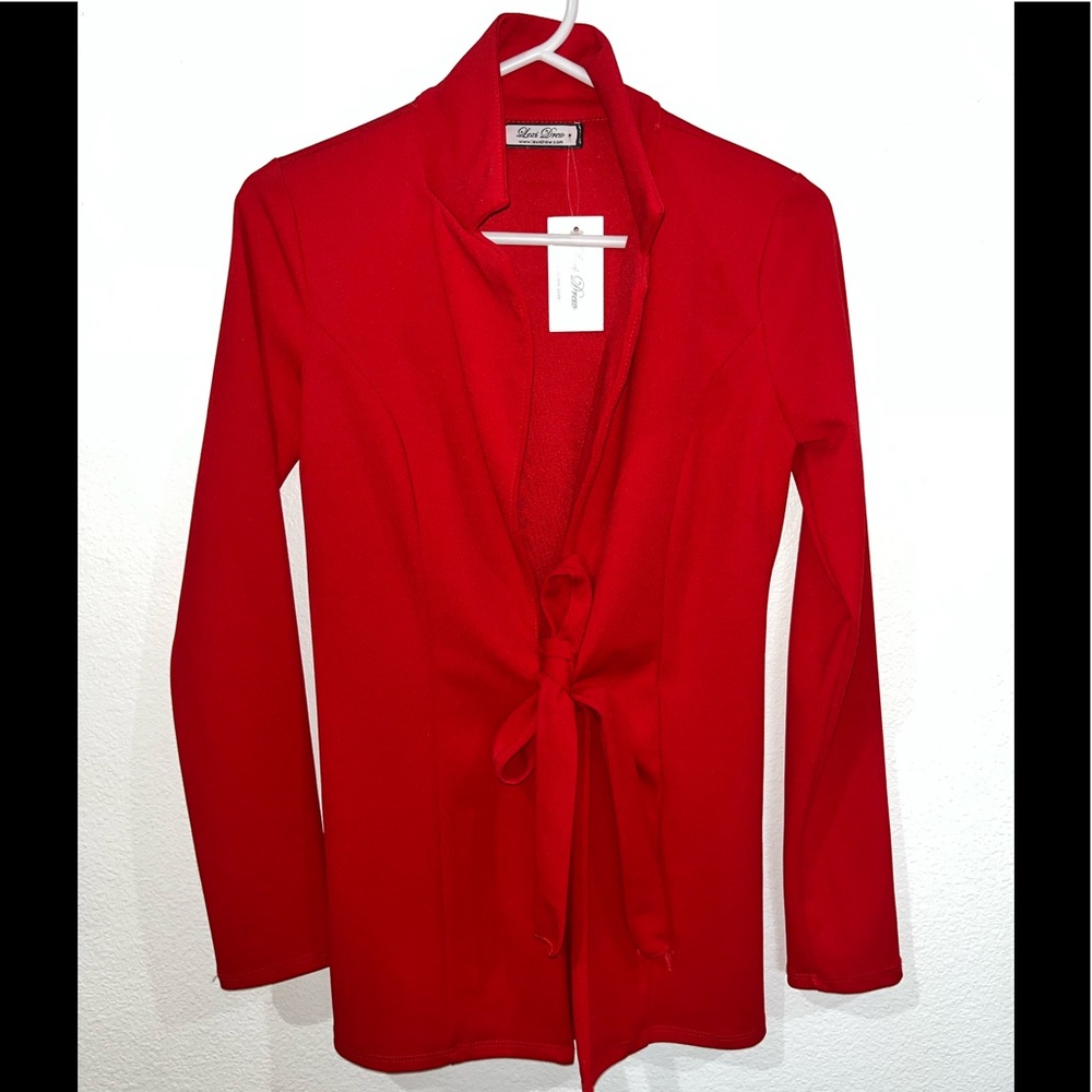 Gorgeous Red Blazer NWT